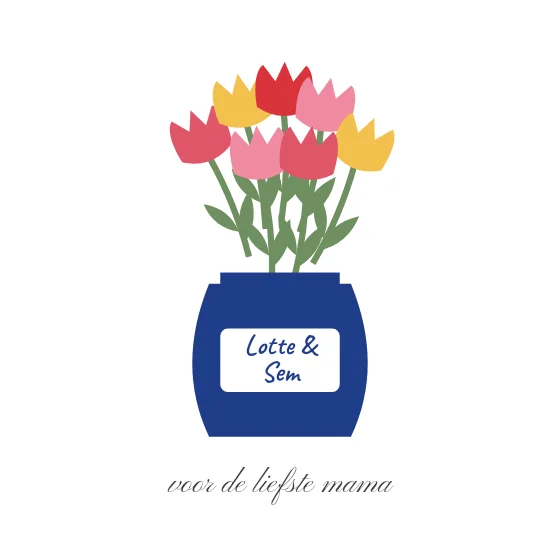 Bloemen voor mama