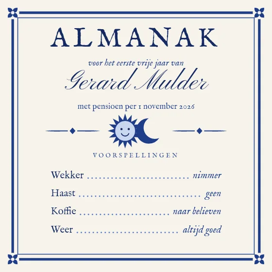 Almanak voor het pensioen