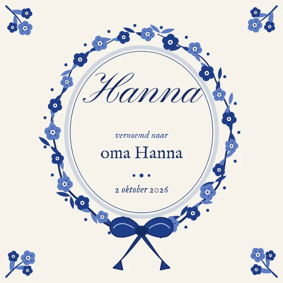 Vernoemd naar opa of oma