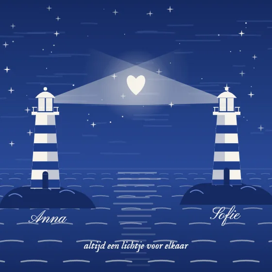 Vriendin aan de overkant