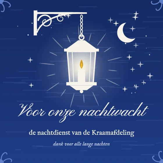 Lantaarn voor de nachtdienst