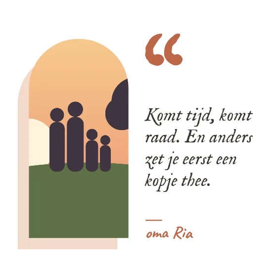Wat zij altijd zei