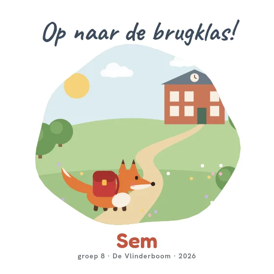 Op naar de brugklas