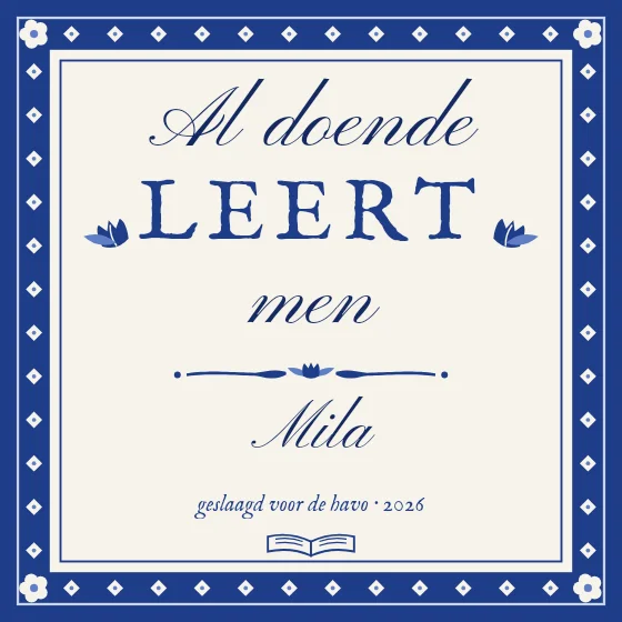 Al doende leert men