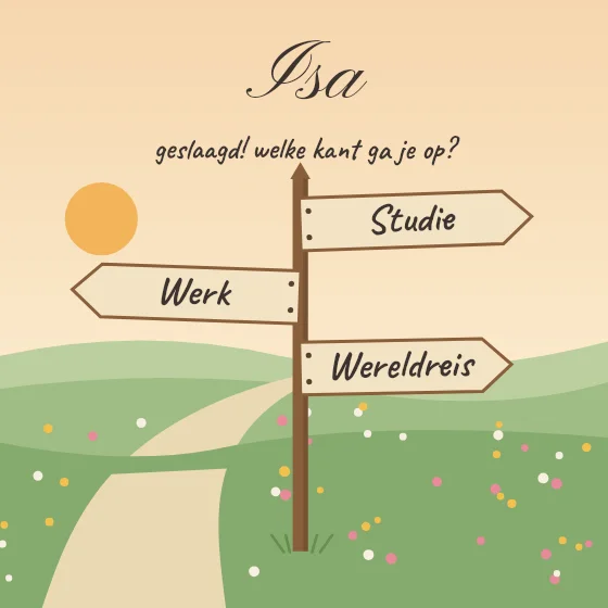 Welke kant op?