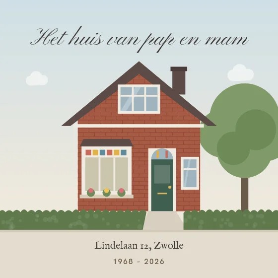 Het huis van pap en mam