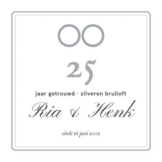 Huwelijksjubileum