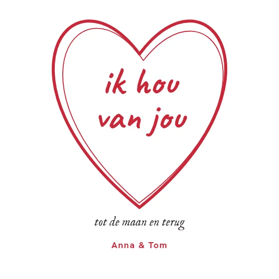 Ik hou van jou