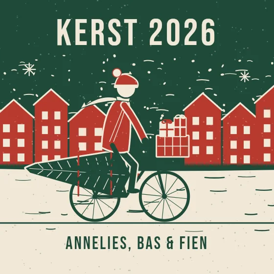 De boom op de fiets
