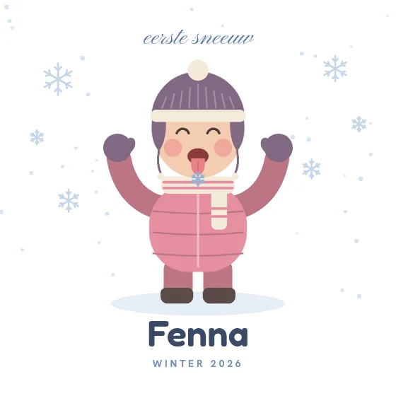 Eerste sneeuw