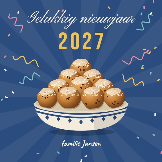 Oliebollen en nieuwjaar