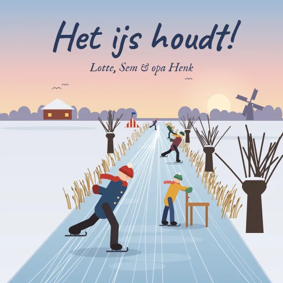 Het ijs houdt!