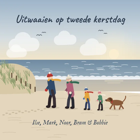 Uitwaaien op tweede kerstdag