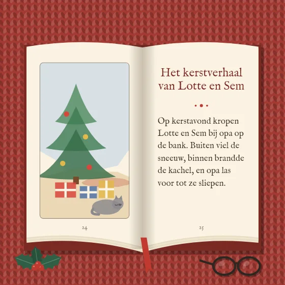 Voorlezen op kerstavond
