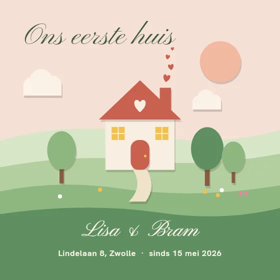 Ons eerste huis