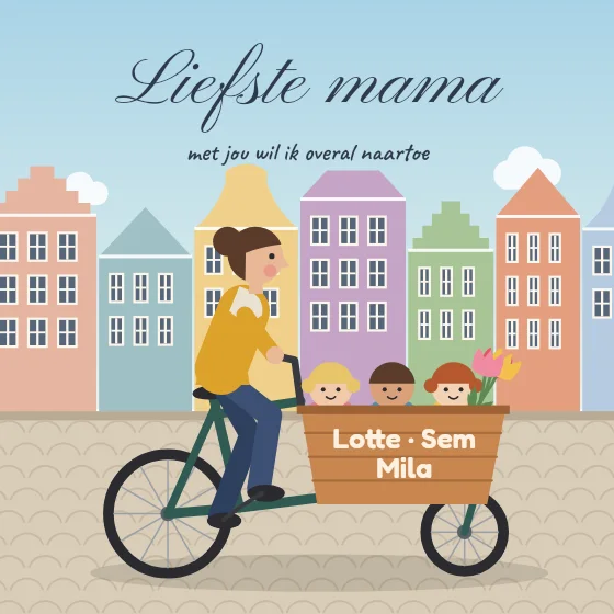 Bakfiets vol liefde