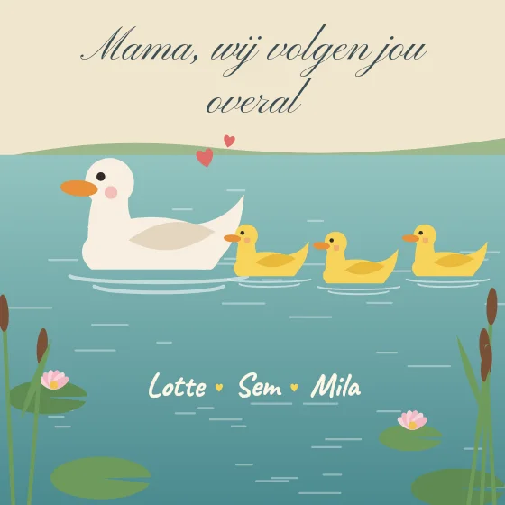 Mama eend