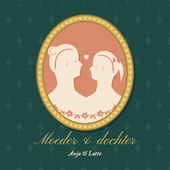 Camee moeder & dochter