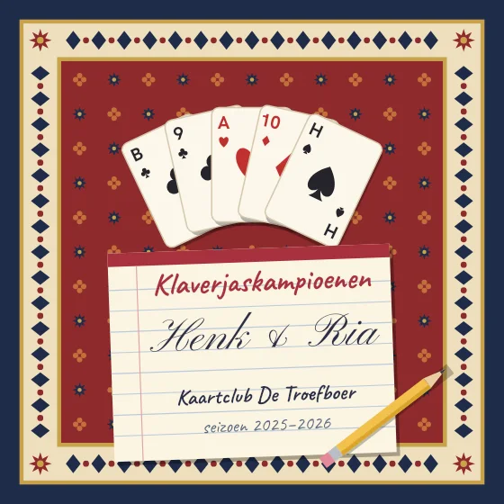 Klaverjaskampioenen