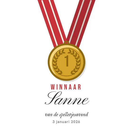 Winnaar