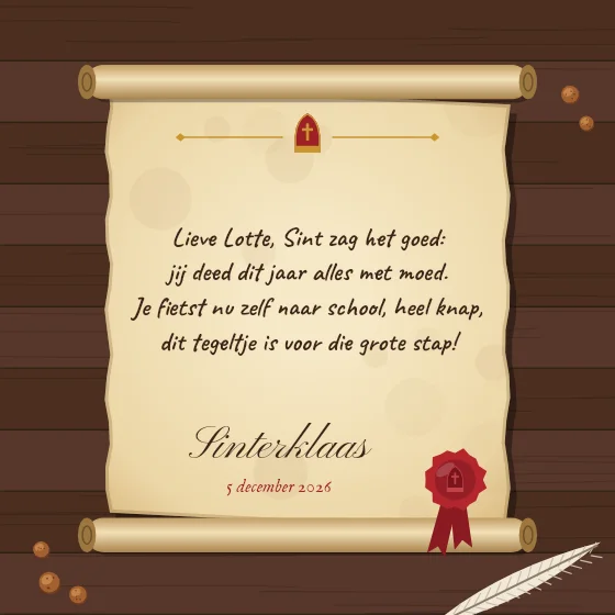 Sinterklaasgedicht