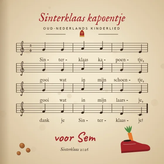 Sinterklaas kapoentje