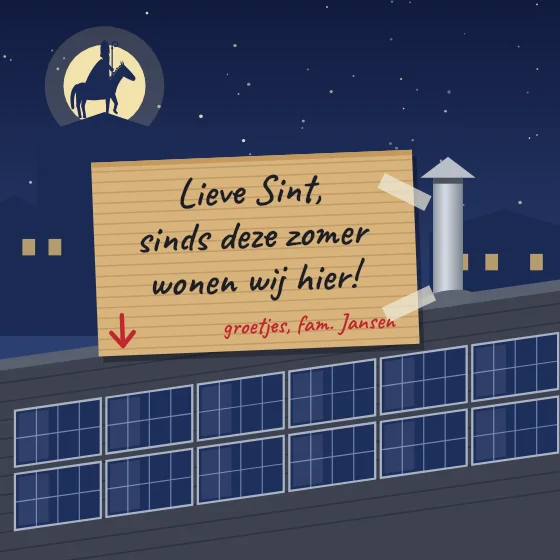 Nieuw adres voor de Sint