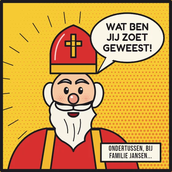 Pop-art Sint