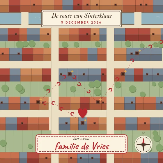 Route over de daken