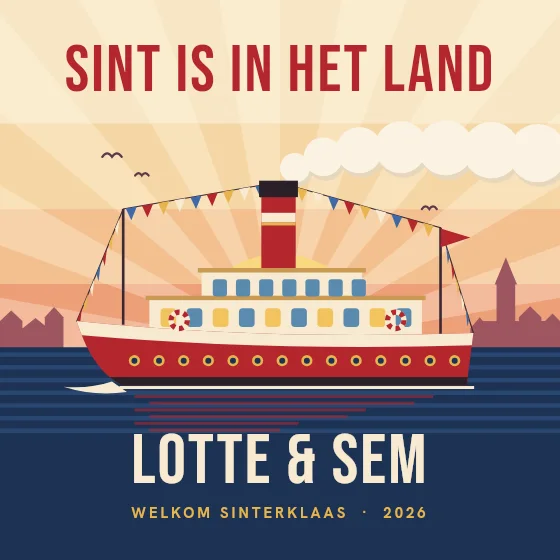 Stoomboot-affiche