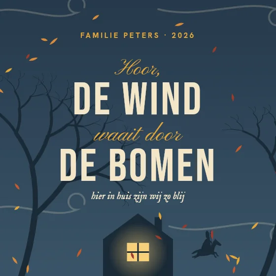 Hoor de wind
