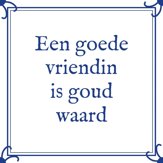 Vriendinnen zijn goud