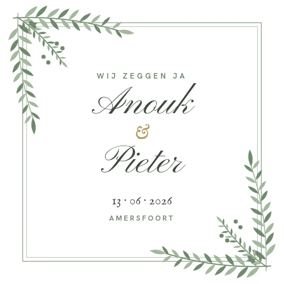 Wij zeggen ja