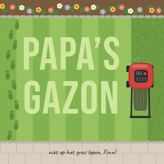 Papa’s gazon