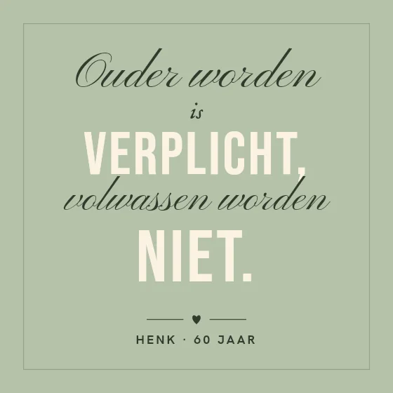 Ouder worden