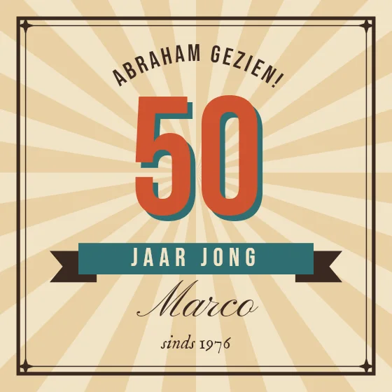 50 jaar jong