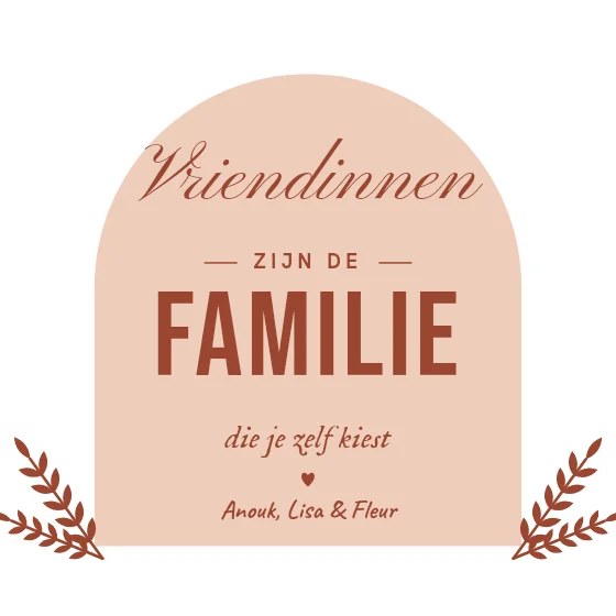De familie die je zelf kiest