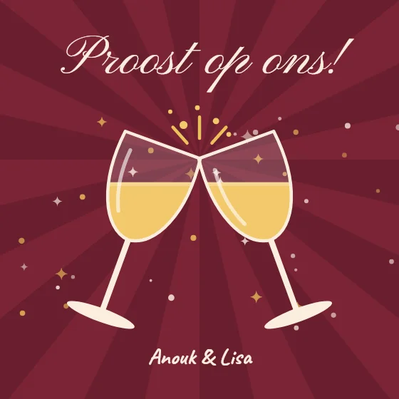 Proost op ons