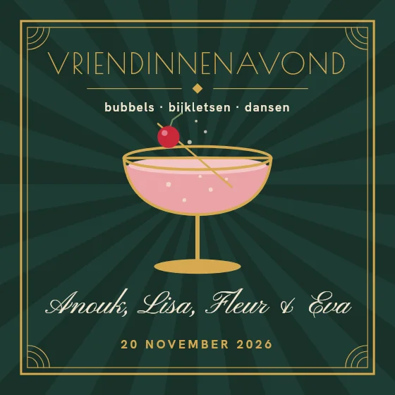 Vriendinnenavond