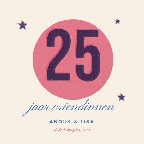 Jaren vriendinnen