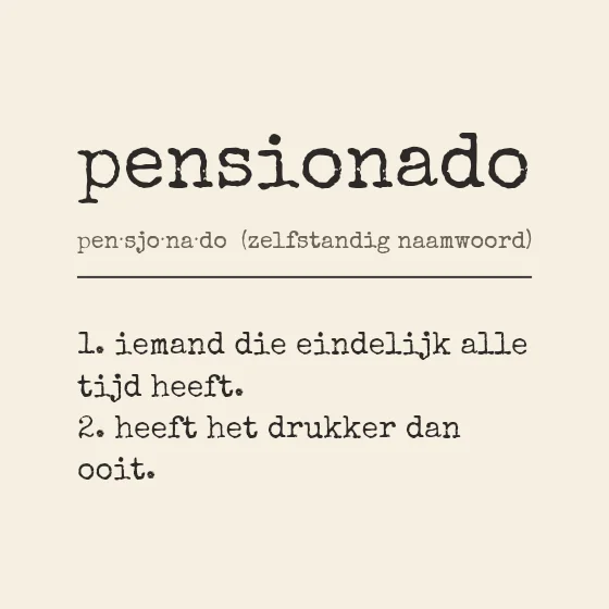Woordenboek pensioen